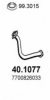 RENAU 7700826033 Exhaust Pipe